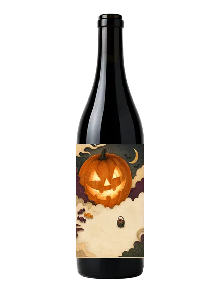 10月・ハロウィンのボトルイメージ